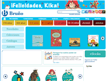 Tablet Screenshot of brunolibros.es
